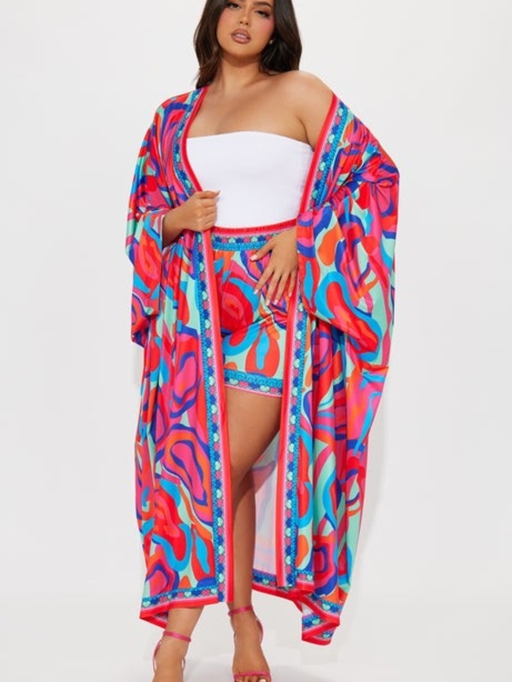 Forever With You Kimono Short Set